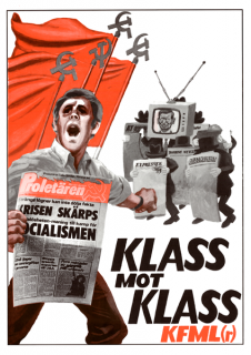 Affisch: Klass mot Klass