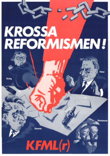 Affisch: Krossa reformismen